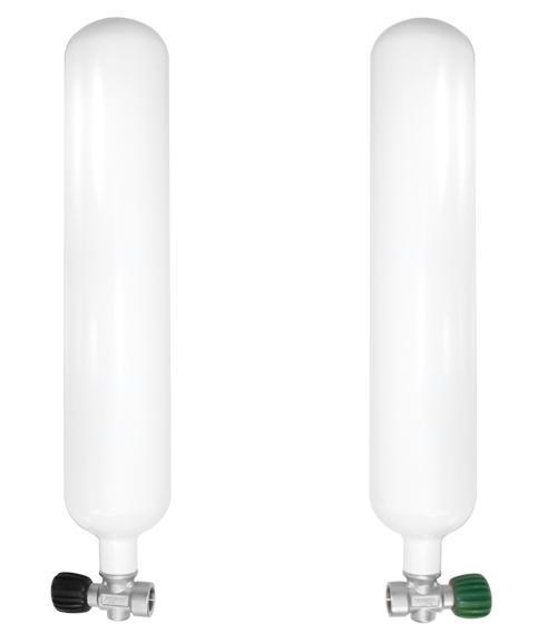 ECS 3L 232 Bar Painted Cylinders (Pair)